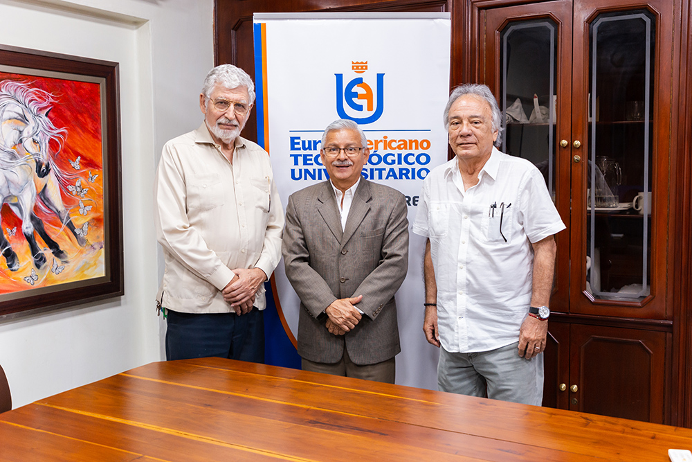 Reunión con el Rector del Colegio Vicente Rocafuerte